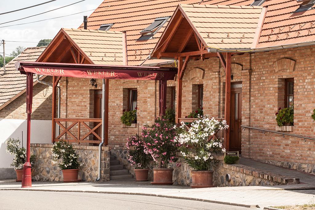 Hotel Wekler Csaladi Pinceszet Es Panzio Mecseknádasd Zewnętrze zdjęcie